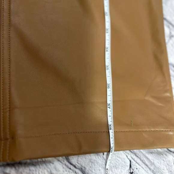 Abercrombie & Fitch Curve Love Faux Leather ’90s Straight Ultra High Rise SZ 22S - Picture 10 of 13